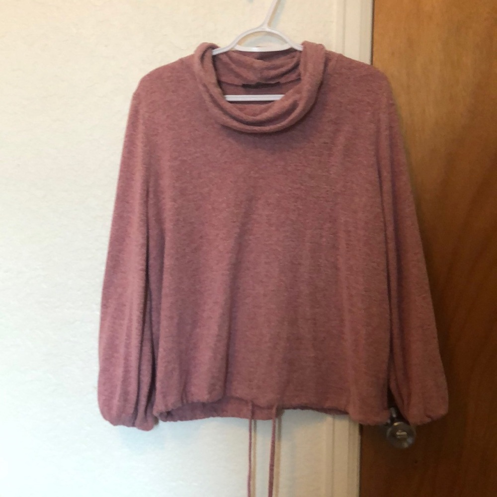 Lovely and comfy pink pull over